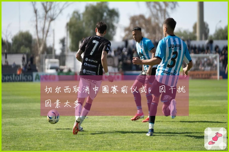 切尔西取消中圈赛前仪式，因干扰因素太多